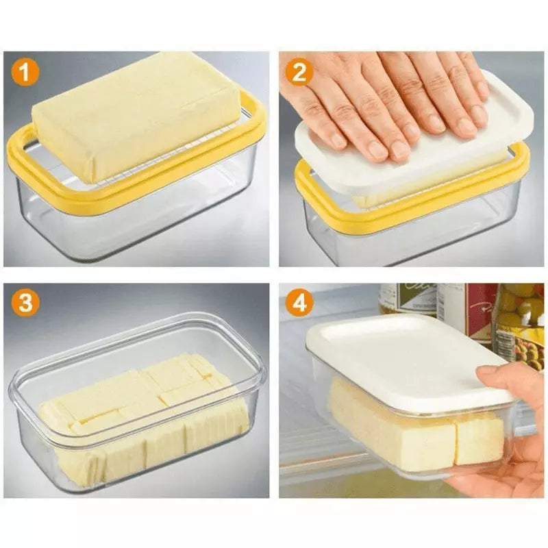 Manteigueira Porta Manteiga com Fatiador