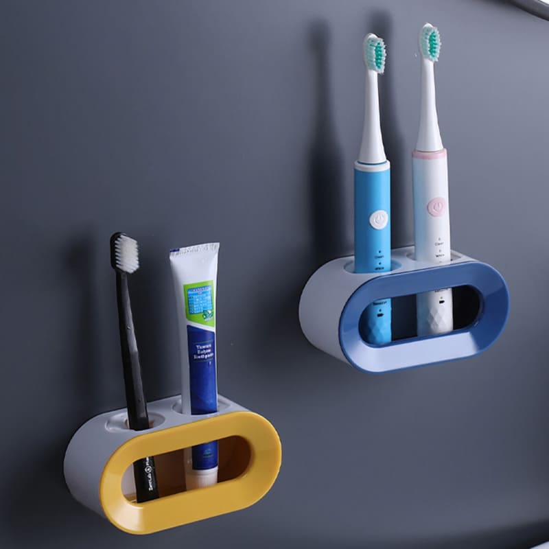 Porta Escova de Dente e Pasta Parede Organizador