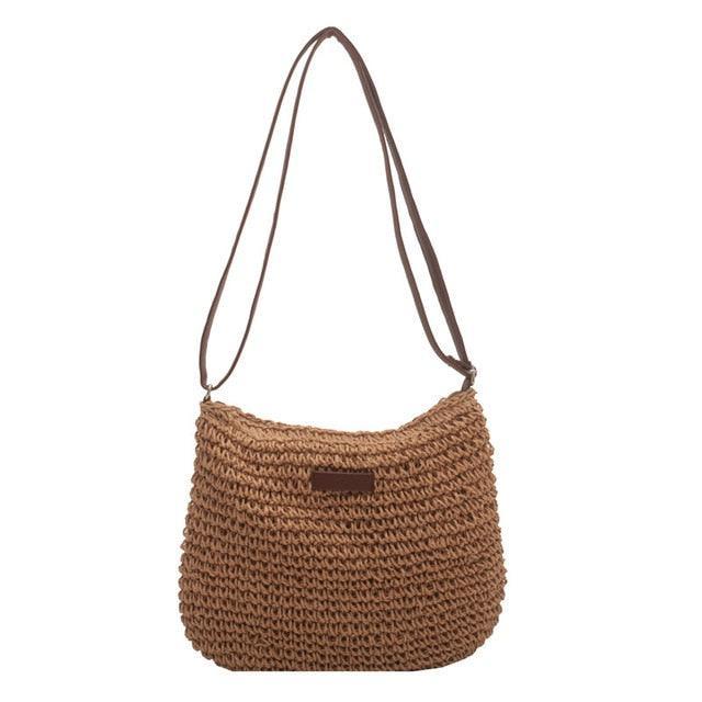 Bolsa de Palha Trançada Artesanal -  Tropical (Compre 01 Leve 02)