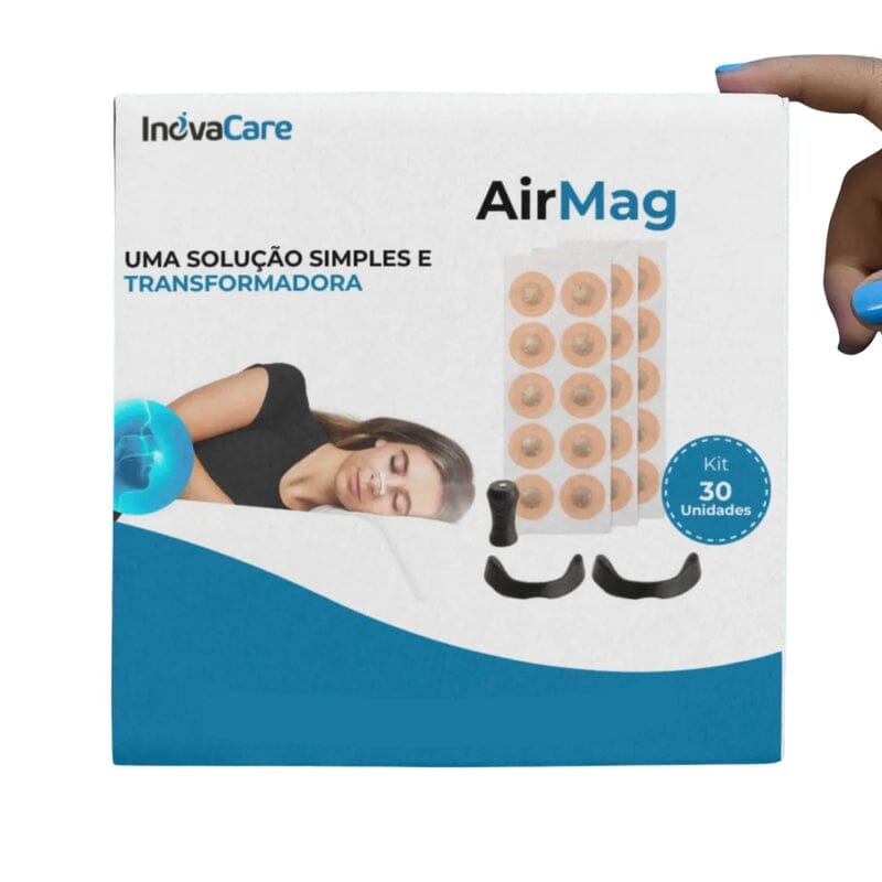 Air Mag : Dilatador Nasal Magnético Kito Magazine 