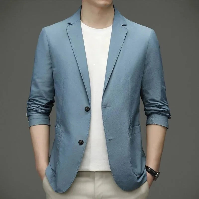 Blazer Masculino Montreal Blazer Masculino Montreal KITO MAGAZINE Azul Espacial XXXG 