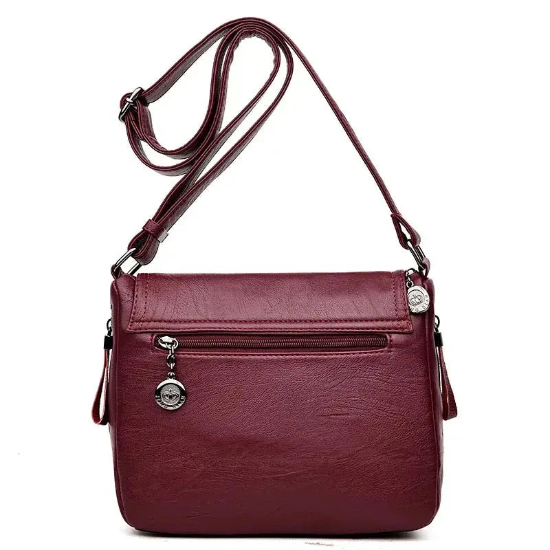 Bolsa Transversal Feminina Couro Kito Magazine 