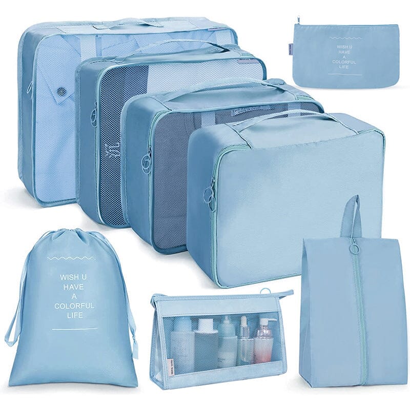 Bolsas Organizadoras Premium Kit - Compre 5 Leve 8 Kit com Bolsas Organizadoras Premium - Compre 5 Leve 8 kito magazine Azul 