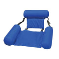 Cadeira Flutuante Inflável Para Piscina Casa e Jardim - Cadeira Flutuante Inflável Para Piscina c Azul 