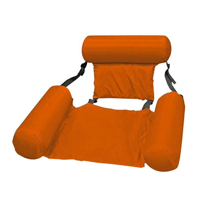 Cadeira Flutuante Inflável Para Piscina Casa e Jardim - Cadeira Flutuante Inflável Para Piscina c Laranja 