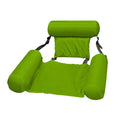 Cadeira Flutuante Inflável Para Piscina Casa e Jardim - Cadeira Flutuante Inflável Para Piscina c Verde 