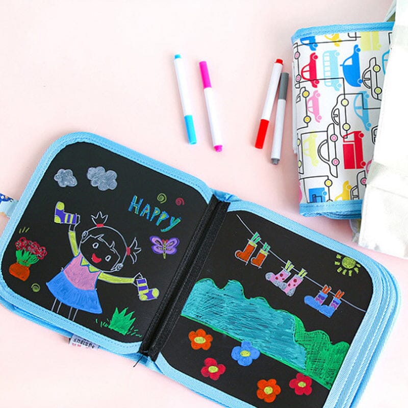 Caderno de Desenho Apagável - Desenhe sem Limite Kito Magazine 