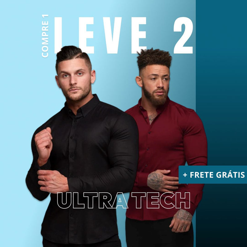 Camisa Social - Ultra Tech™ (COMPRE 1 & LEVE 2) Camisa Social - Ultra Tech™ (COMPRE 1 & LEVE 2) kito magazine 