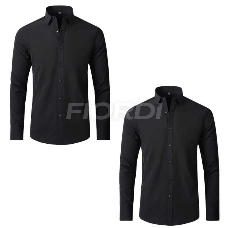 Camisa Social - Ultra Tech™ (COMPRE 1 & LEVE 2) Camisa Social - Ultra Tech™ (COMPRE 1 & LEVE 2) kito magazine Preta Preta P