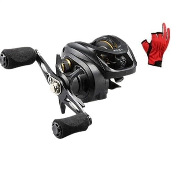 Carretilha Shimano 7.1:1 com Freio Magnético + Brinde Exclusivo! Carretilha Shimano 7.1:1 De Pesca Freio Magnético Para Água Doce e Salgada kito magazine 1 Unidade Esquerda 