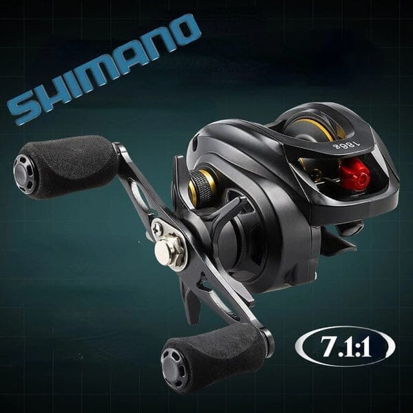 Carretilha Shimano 7.1:1 com Freio Magnético + Brinde Exclusivo! Carretilha Shimano 7.1:1 De Pesca Freio Magnético Para Água Doce e Salgada kito magazine 