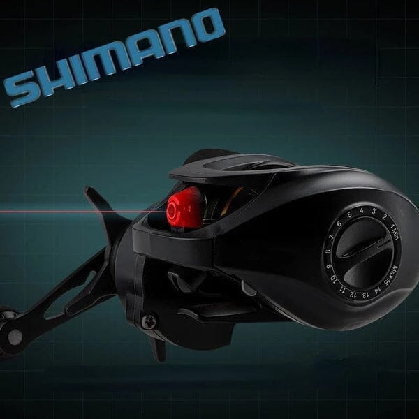 Carretilha Shimano 7.1:1 com Freio Magnético + Brinde Exclusivo! Carretilha Shimano 7.1:1 De Pesca Freio Magnético Para Água Doce e Salgada kito magazine 