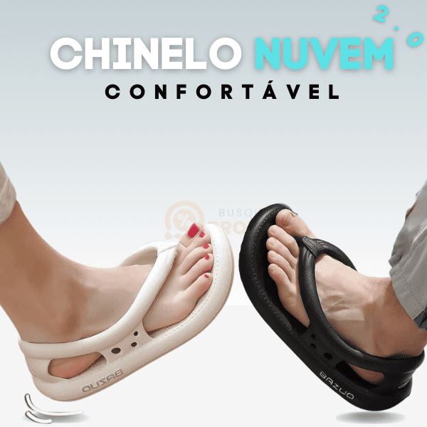 Chinelo Nuvem 2.0 - Super Confortável Frete grátis Para todo Brasil Kito Magazine 