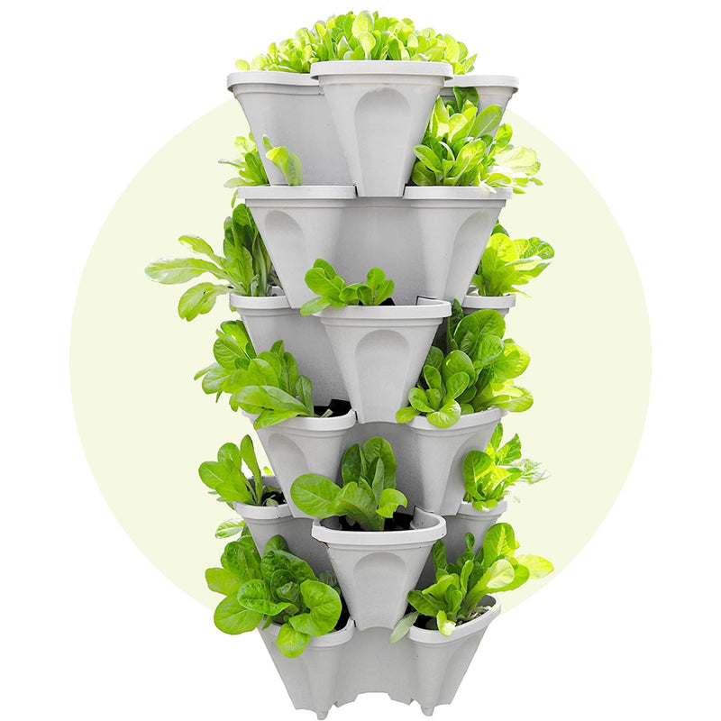 Horta Vertical BoxPlant Jardinagem - Horta Vertical BoxPlant kito magazine Branco 3 unidades 