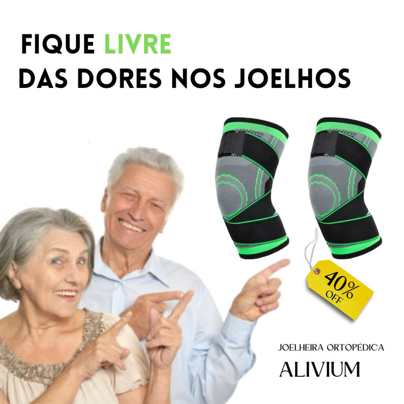 Joelheira Ortopédica Alivium Joelheira Ortopédica Alivium Kito Magazine 