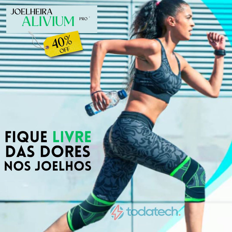 Joelheira Ortopédica Alivium Joelheira Ortopédica Alivium Kito Magazine 