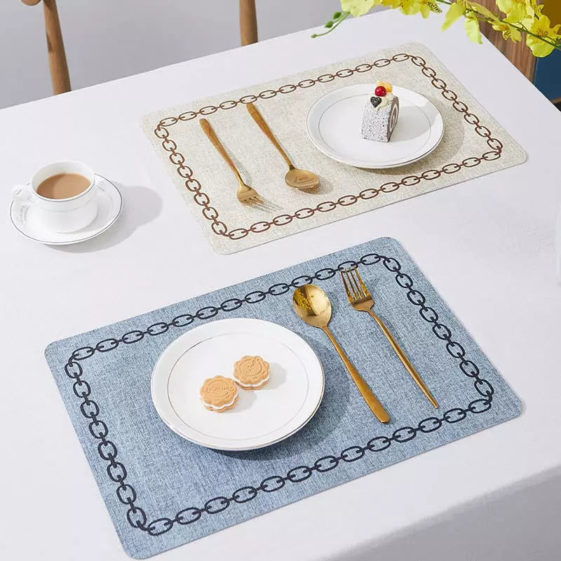 Jogo Americano Kit Descanso de Prato Quadrado Decorativo Mesa Posta - Jogo Americano Kit Descanso de Prato Quadrado Decorativo Kito Magazine 