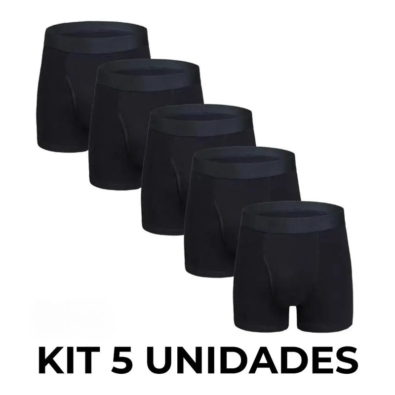 Kit com 5 Cuecas Esportivas kosmos Kit com 5 Cuecas Esportivas Cosmos Kito Magazine PP 