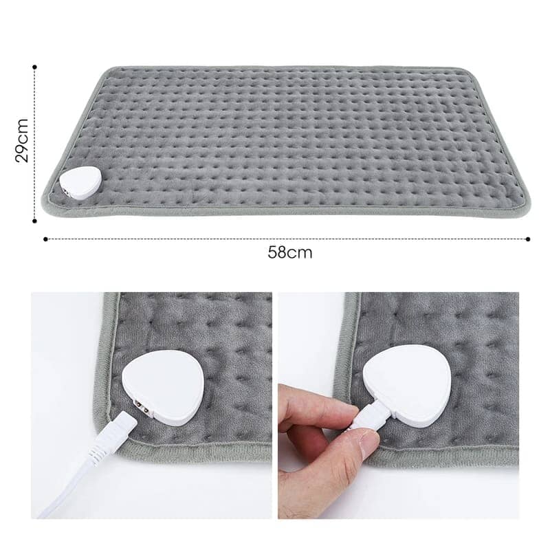 Manta Térmica Corporal Aquecedor Elétrico Inverno Quarto - Manta Térmica Corporal Aquecedor Elétrico Inverno KITO MAGAZINE 