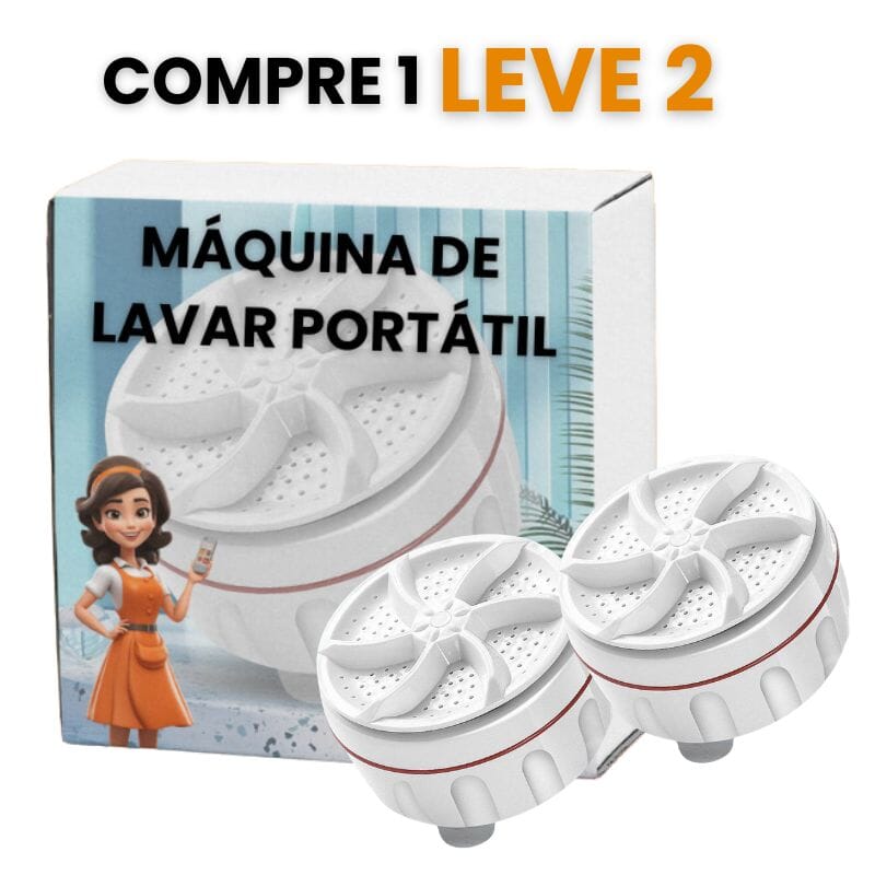 Máquina de Lavar Portátil (COMPRE 1 LEVE 2) - UltraLava Kito Magazine 