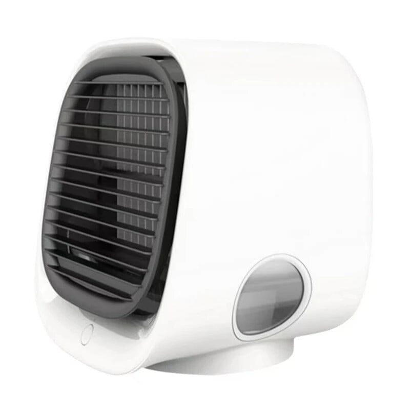 Mini Ar Condicionado Portátil de Mesa Climatização e Ventilação - Mini Ar Condicionado KITO MAGAZINE Branco 
