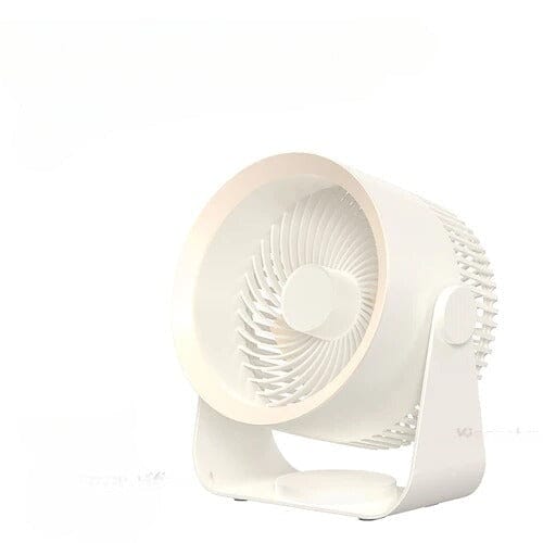 Mini ventilador de mesa - Sem fio portátil Climatização e Ventilação - Mini ventilador de mesa KITO MAGAZINE Branco 4000mAh 
