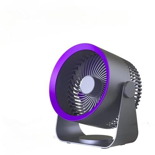 Mini ventilador de mesa - Sem fio portátil Climatização e Ventilação - Mini ventilador de mesa KITO MAGAZINE Preto 4000mAh 