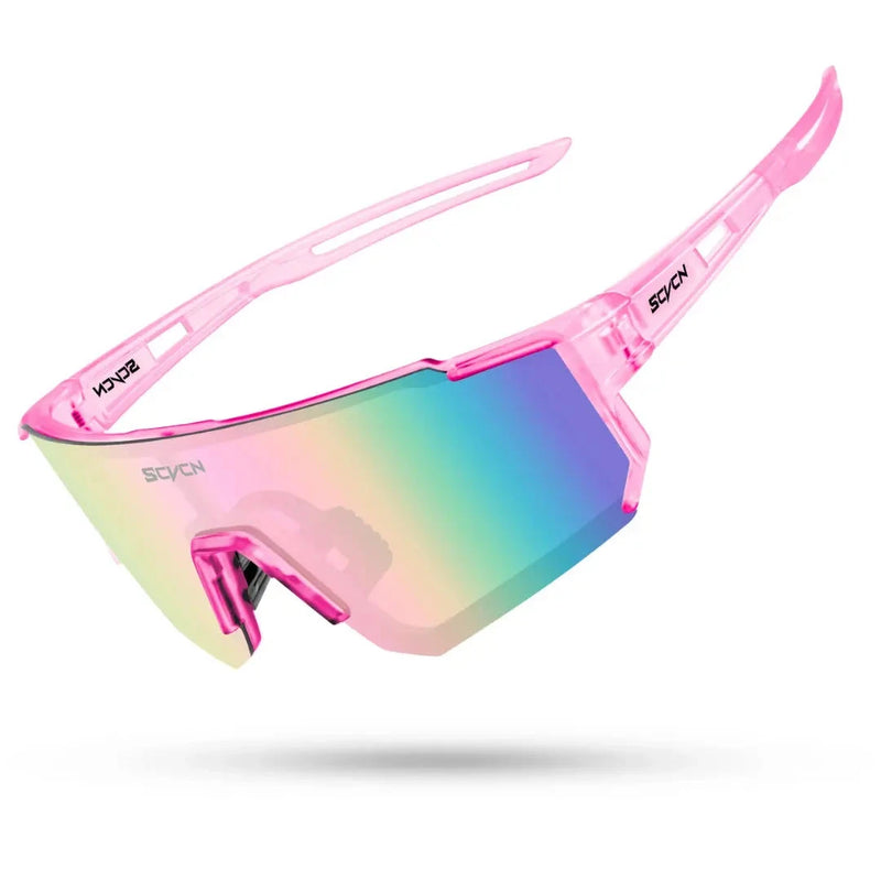 Óculos de Sol Feminino Cosmos Proteção UV400 com Lente Polarizada e Anti-reflexo Kito Magazine Rosa 