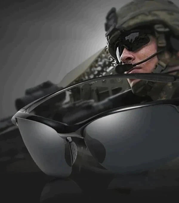 Óculos de Sol Militar Polarizado Super Vision Óculos de Sol Militar Polarizado Super Vision Kito Magazine 