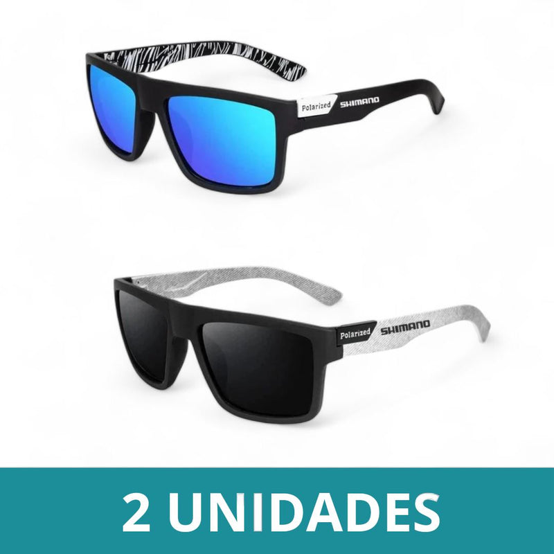 Óculos de Sol Polarizado Shimano Air™ [COMPRE 1 LEVE 2] Óculos de Sol Polarizado Shimano Air™ [COMPRE 1 LEVE 2] Kito Magazine Azul / Branco 