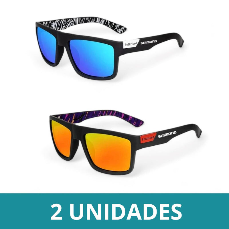 Óculos de Sol Polarizado Shimano Air™ [COMPRE 1 LEVE 2] Óculos de Sol Polarizado Shimano Air™ [COMPRE 1 LEVE 2] Kito Magazine Azul / Vermelho 