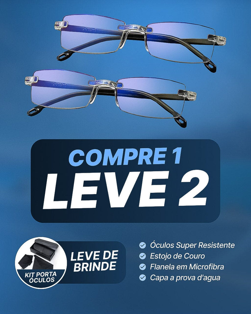 Óculos Inteligentes TR90 Vision Pro ® - PAGUE 1 LEVE 2 + Kit Porta óculos Óculos Inteligentes TR90 Vision Pro ® - PAGUE 1 LEVE 2 KITO MAGAZINE 