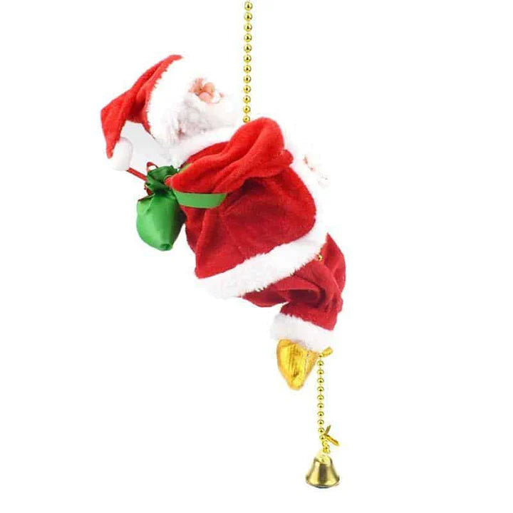 Papai Noel Escalante Musical Papai Noel Escalante Musical Kito Magazine Papai Noel Escalador 30cm 