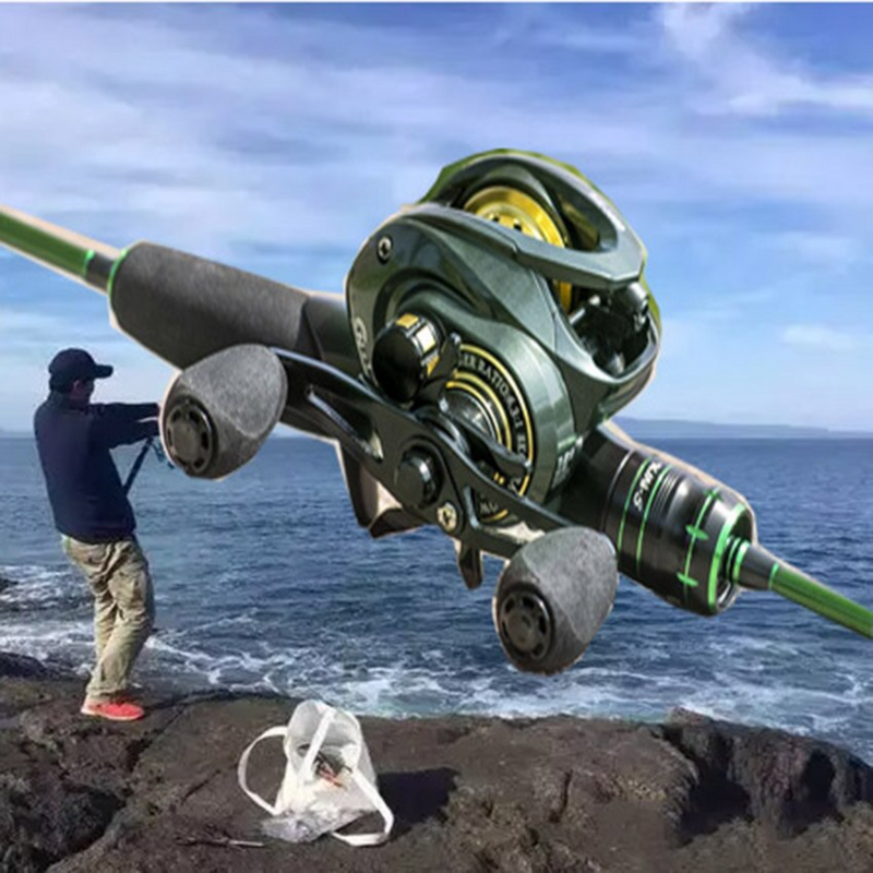Carretilha de Pesca Titan Pro Anti Cabeleira
