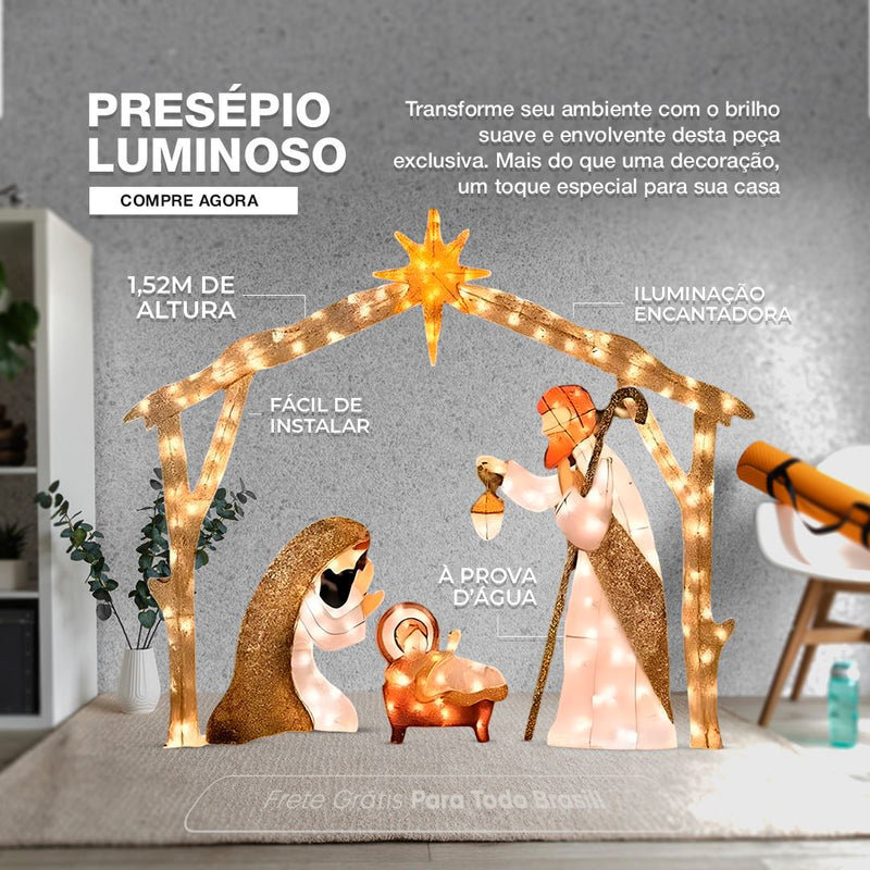 Presépio Natalino + Mini Árvore de Natal (Brinde) Presepio Natalino (2) + Mine Arvore de Natal KITO MAGAZINE 