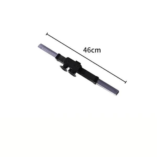 Protetor Solar Automotivo Retrátil com Proteção UV - SolarShield Kito Magazine 46 cm (Carros de Pequeno Porte) 