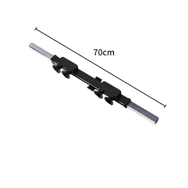 Protetor Solar Automotivo Retrátil com Proteção UV - SolarShield Kito Magazine 70 cm (Carros de Grande Porte) 