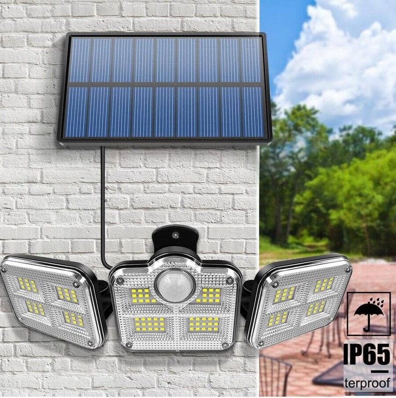 Refletor Solar Holofote com Sensor de Presença Casa e Jardim - Refletor Solar Holofote com Sensor de Presença KITO MAGAZINE 
