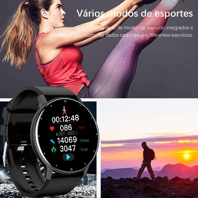 SmartWatch Multifunções Sport - Nova Versão