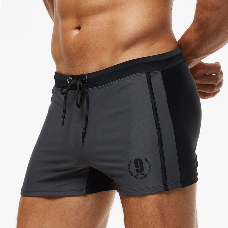 Sunga Boxer Masculina Bain None Vestuario Masculino - Sunga Boxer Masculina Bain None KITO MAGAZINE Cinza M 