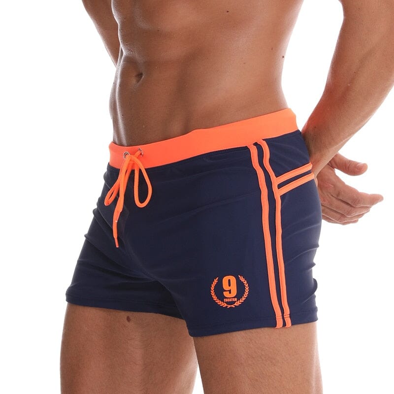 Sunga Boxer Masculina Bain None Vestuario Masculino - Sunga Boxer Masculina Bain None KITO MAGAZINE Laranja M 