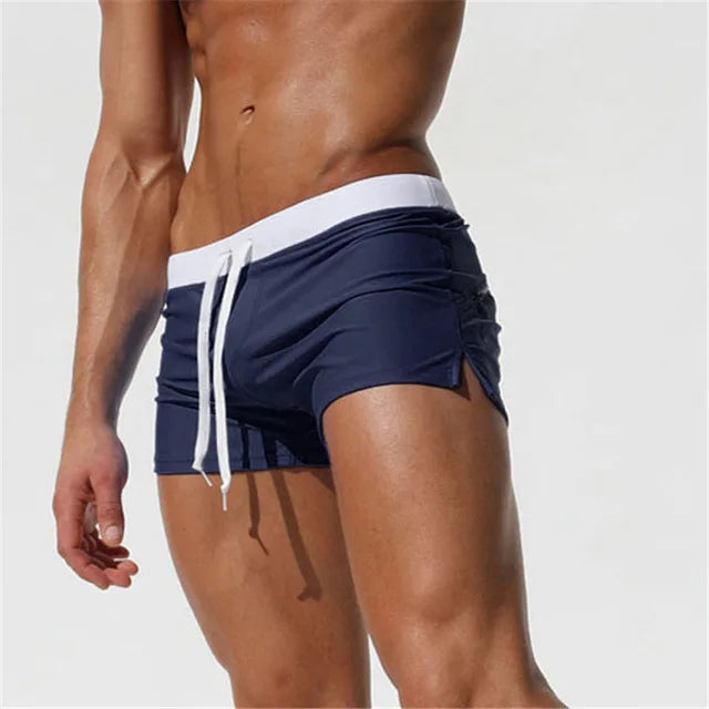 Sunga Masculina Boxer Beach com Bolso Sunga Masculina Boxer Beach com Bolso KITO MAGAZINE Azul-Marinho P 