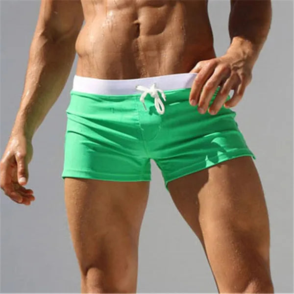 Sunga Masculina Boxer Beach com Bolso Sunga Masculina Boxer Beach com Bolso KITO MAGAZINE Verde P 