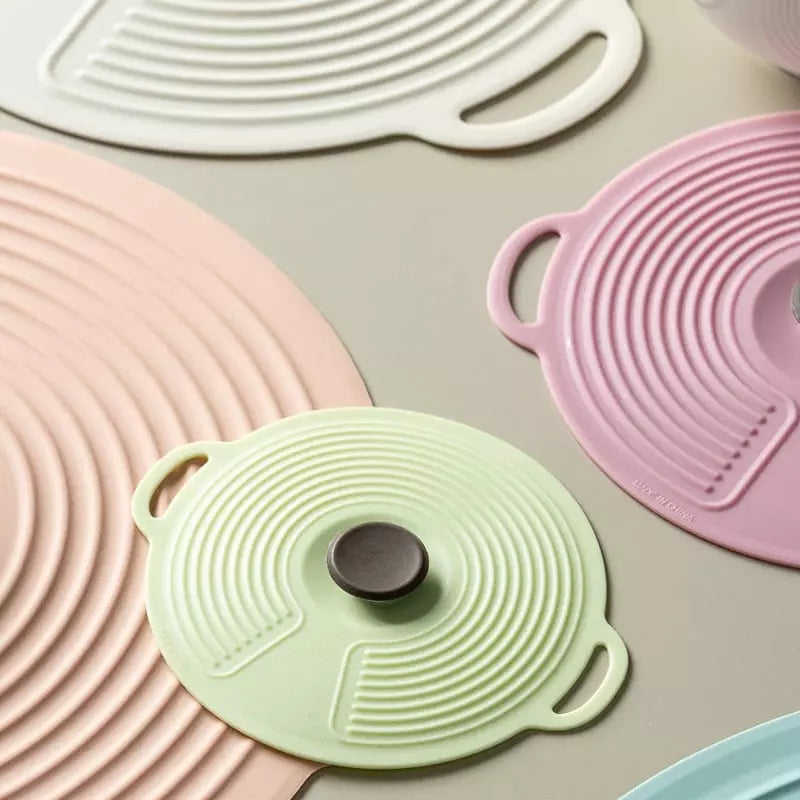 Tampa de Silicone Universal Dobrável para Micro-ondas Cozinha - Tampa de Silicone Universal Dobrável para Micro-ondas Kito Magazine 